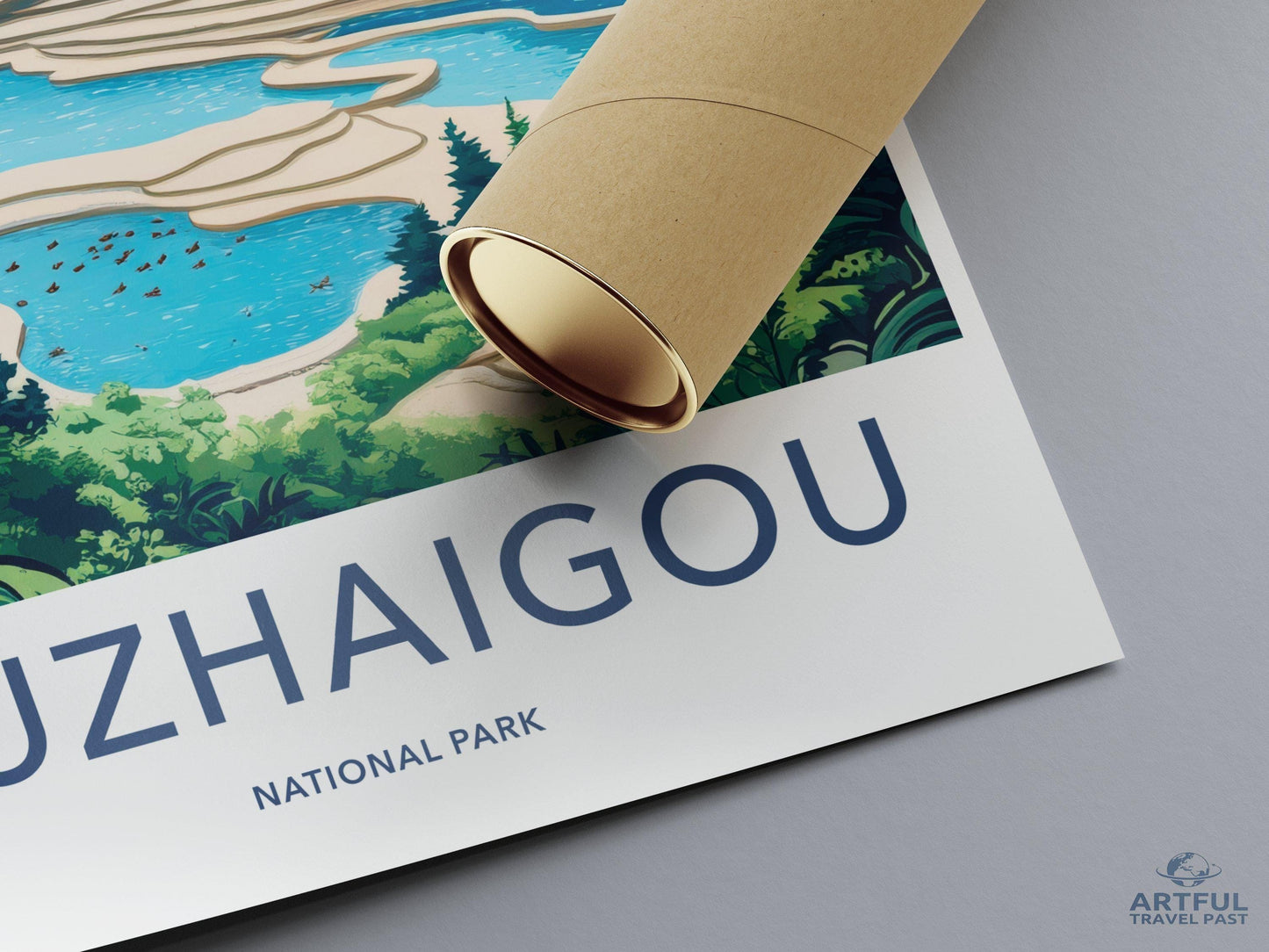 Jiuzhaigou National Park Poster
