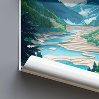 Jiuzhaigou National Park Poster