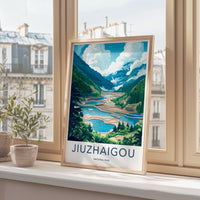Jiuzhaigou National Park Poster