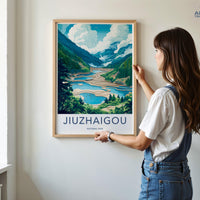 Jiuzhaigou National Park Poster