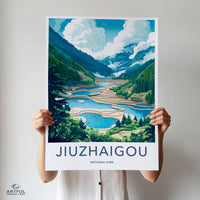 Jiuzhaigou National Park Poster