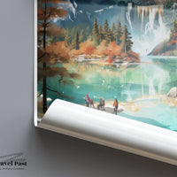 Jiuzhaigou Poster - China Wall Art