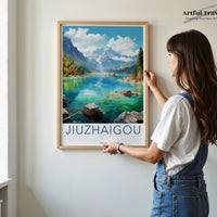 Jiuzhaigou Poster - China Wall Art