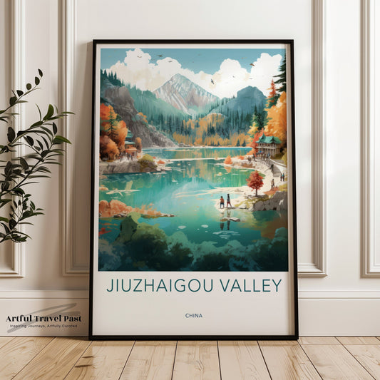 Jiuzhaigou Poster - China Wall Art