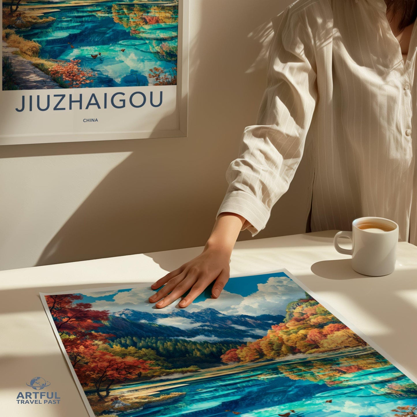 Jiuzhaigou Valley Poster - China Wall Art