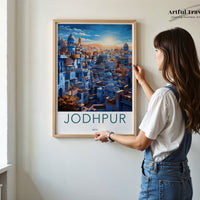 Jodhpur Poster - Rajasthan Wall Art
