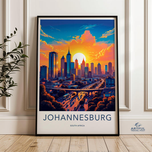 Johannesburg Poster