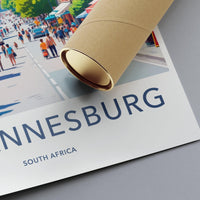 Johannesburg Poster | South Africa Wall Art