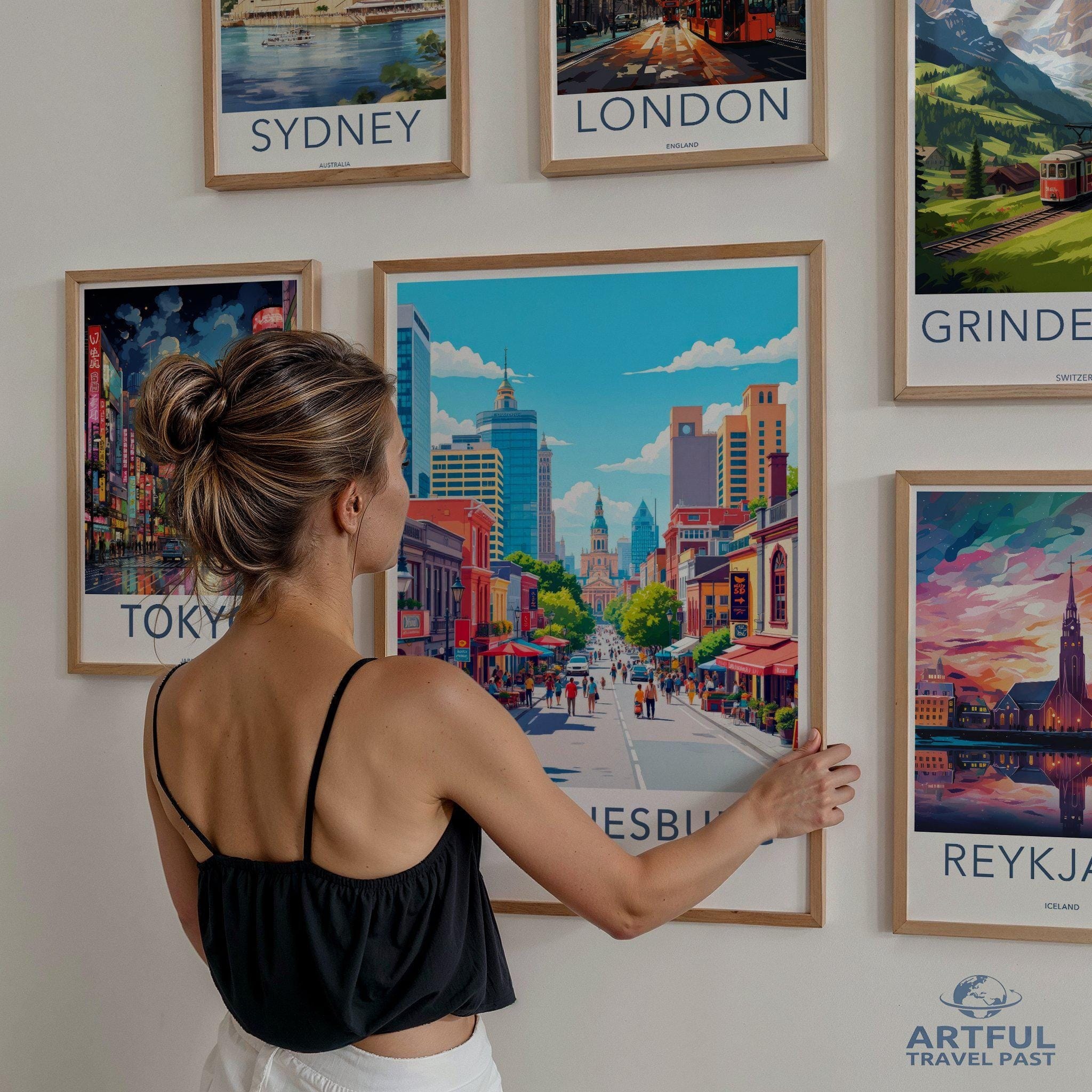 Johannesburg Poster | South Africa Wall Art