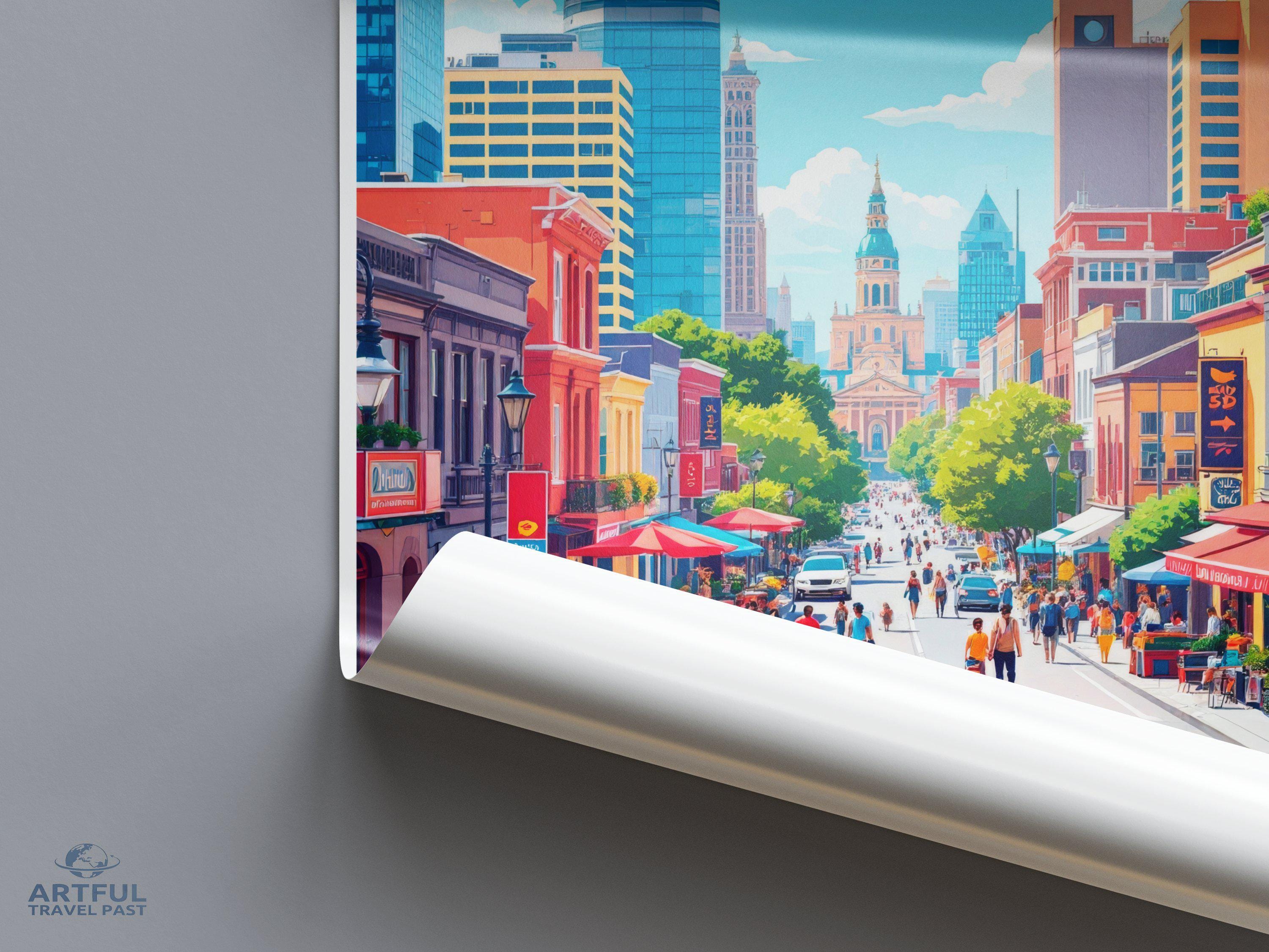 Johannesburg Poster | South Africa Wall Art