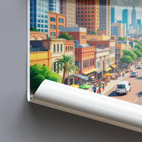 Johannesburg Poster | South Africa Wall Art | Africa Decor
