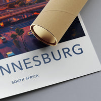 Johannesburg Poster | South Africa Wall Art | Africa Decor