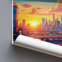 Johannesburg Poster | South Africa Wall Art | Africa Decor