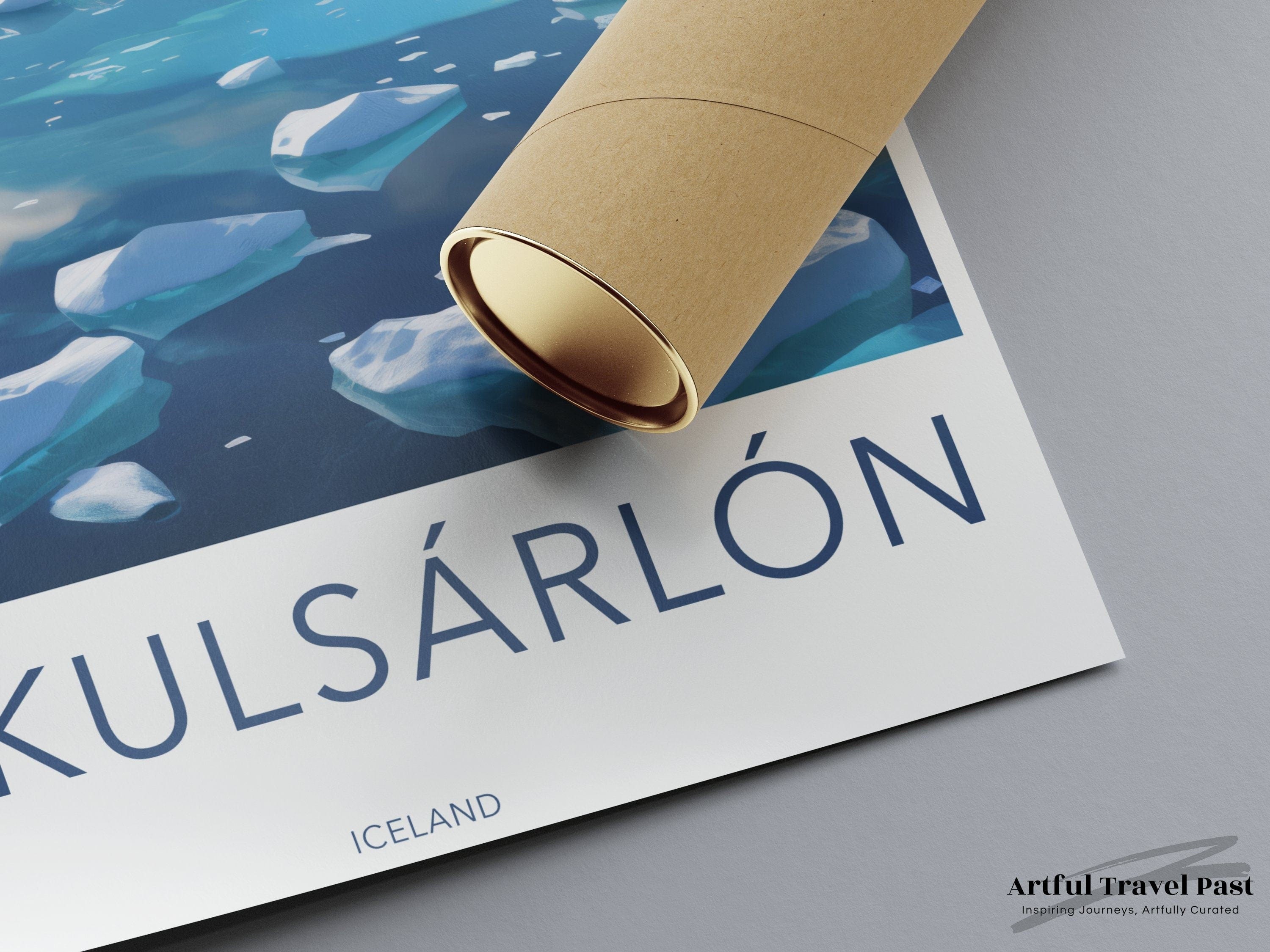 Jökulsárlón Poster | Vatnajökull Wall Art