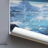 Jökulsárlón Poster | Vatnajökull Wall Art