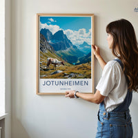 Jotunheimen National Park Poster