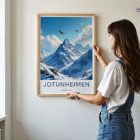 Jotunheimen National Park Poster | Norway Wall Art
