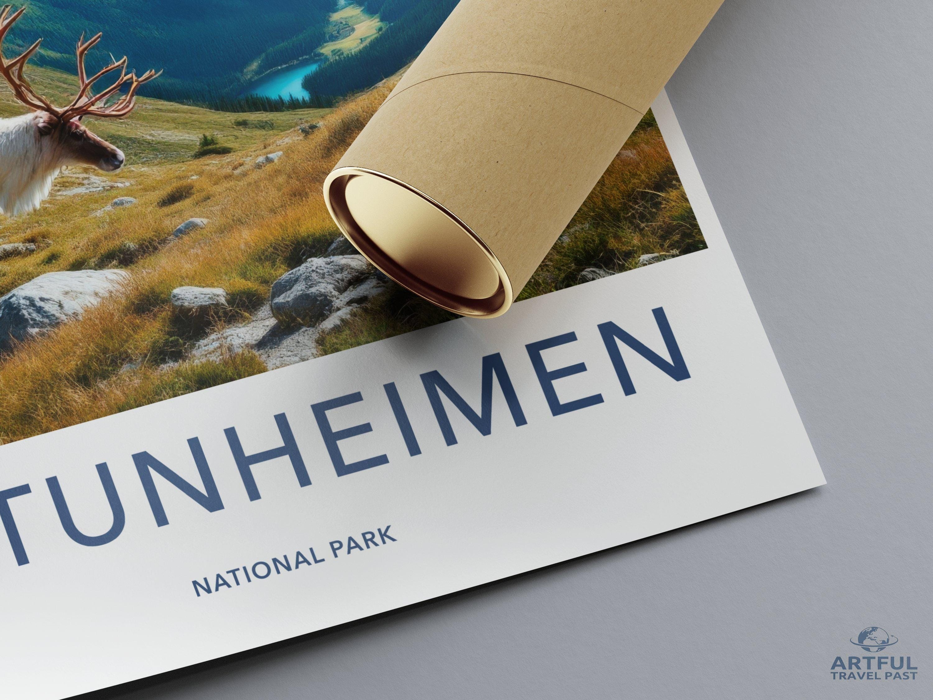 Jotunheimen National Park Poster | Norway Wall Art