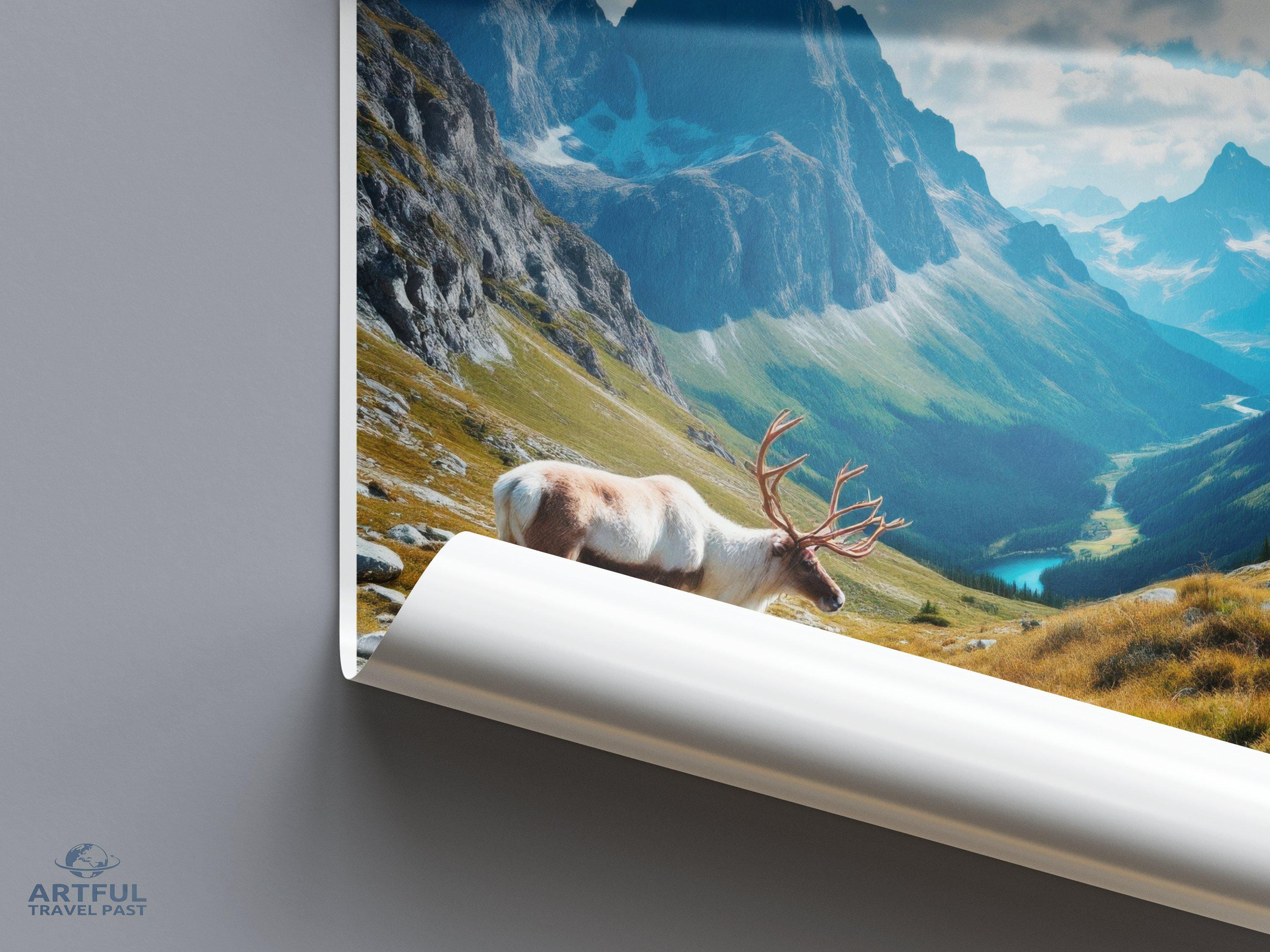 Jotunheimen National Park Poster | Norway Wall Art