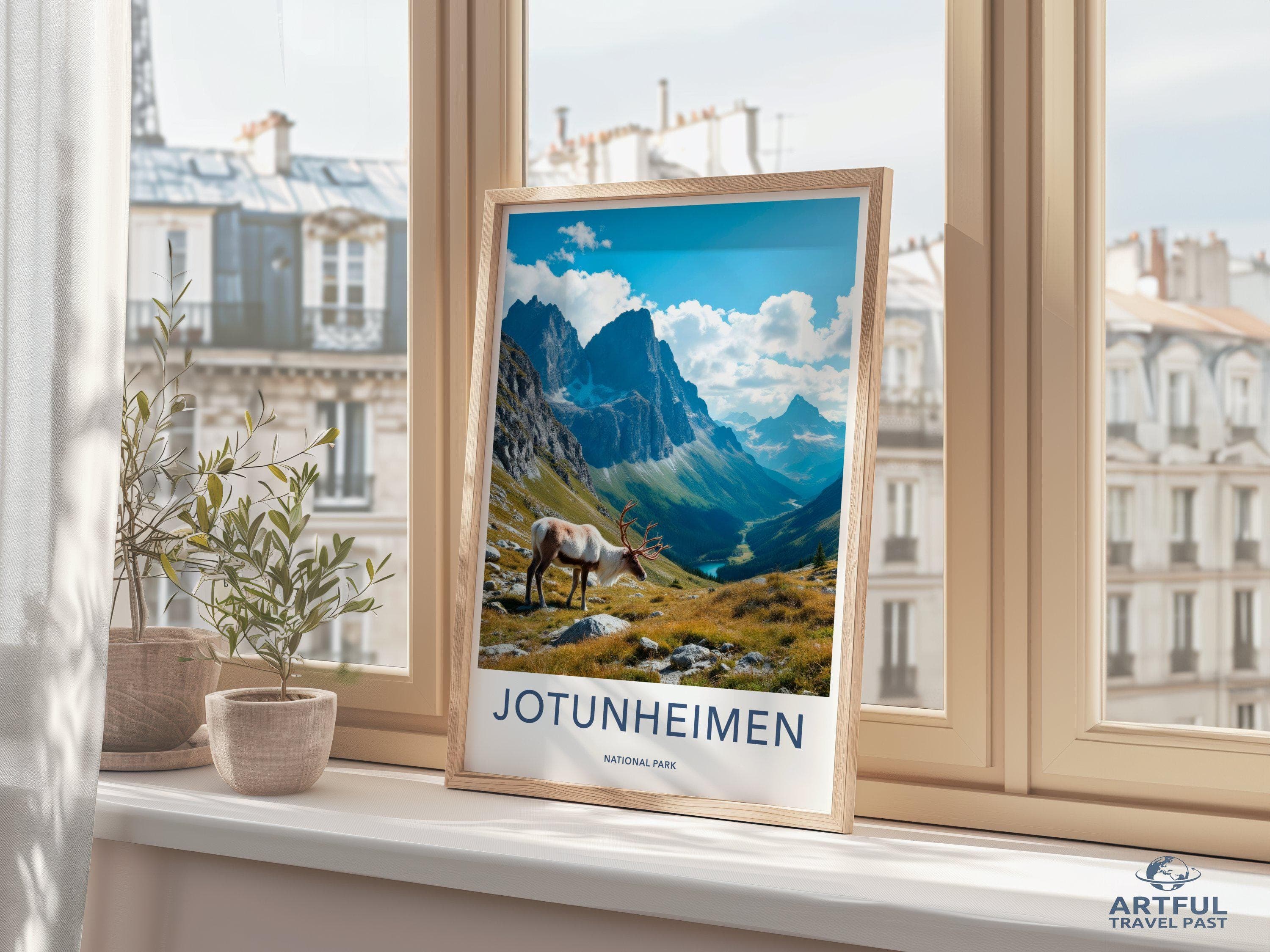 Jotunheimen National Park Poster | Norway Wall Art