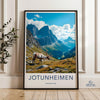 Jotunheimen National Park Poster | Norway Wall Art