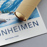 Jotunheimen National Park Poster | Norway Wall Art