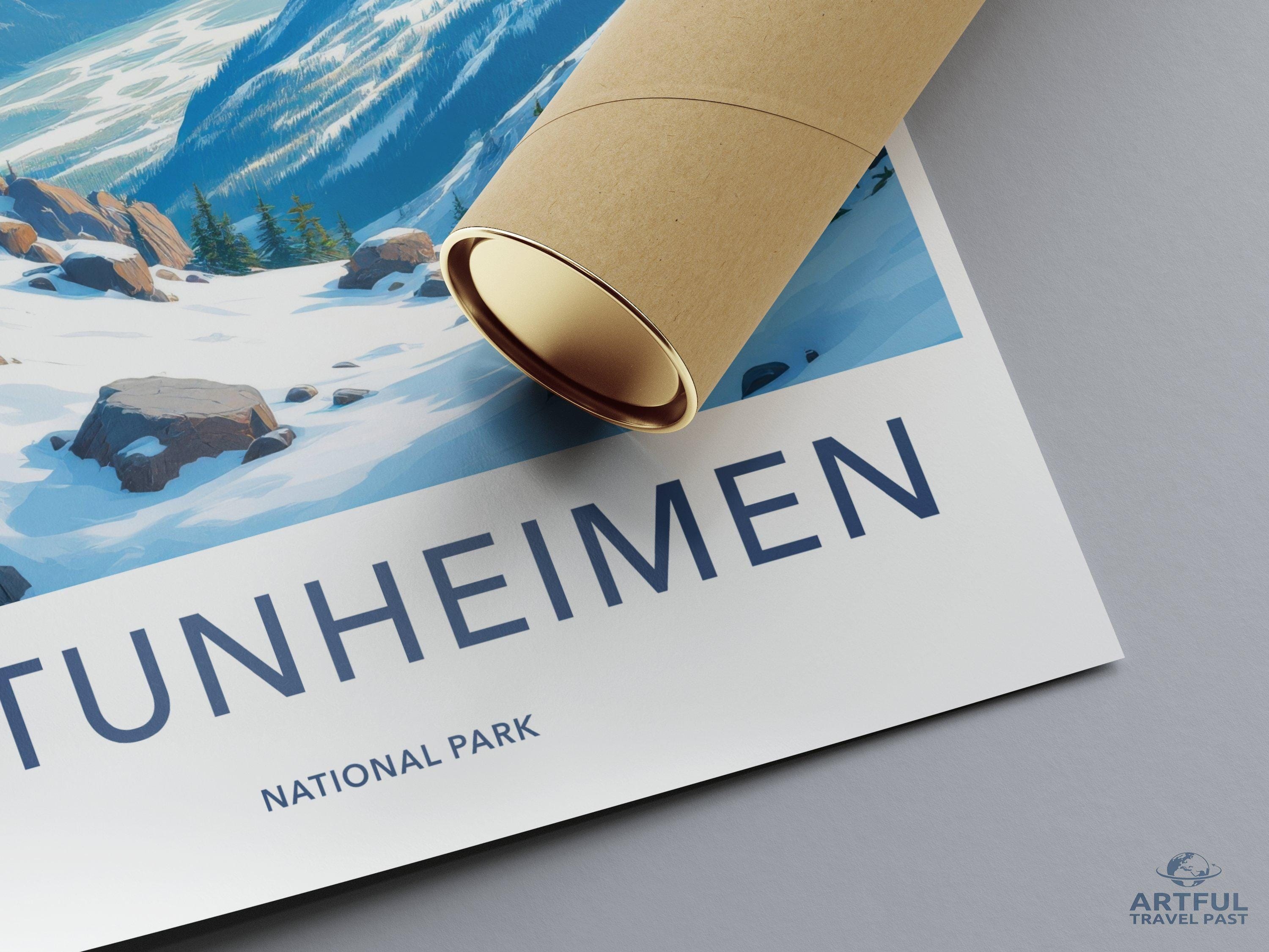 Jotunheimen National Park Poster | Norway Wall Art