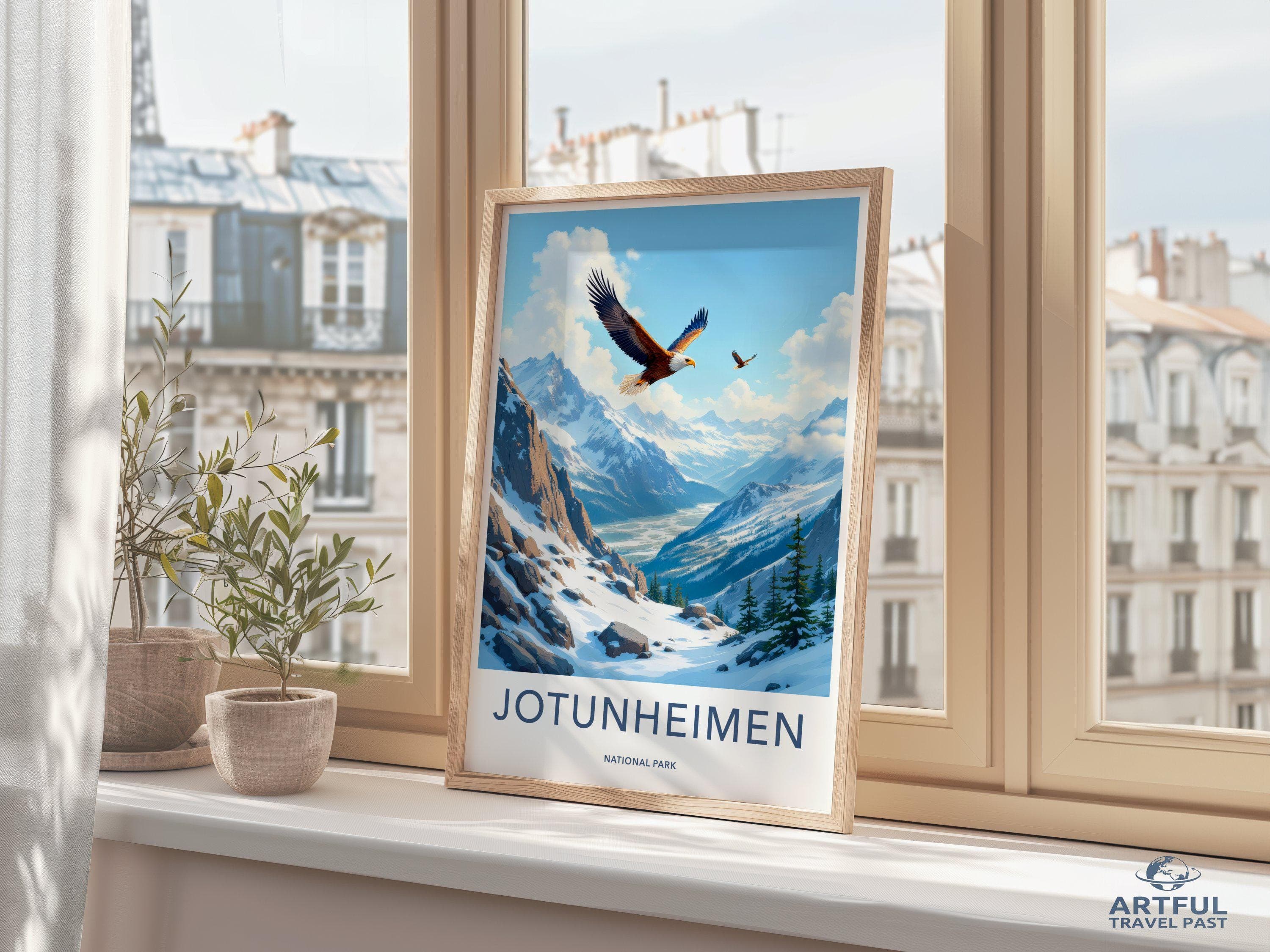 Jotunheimen National Park Poster | Norway Wall Art