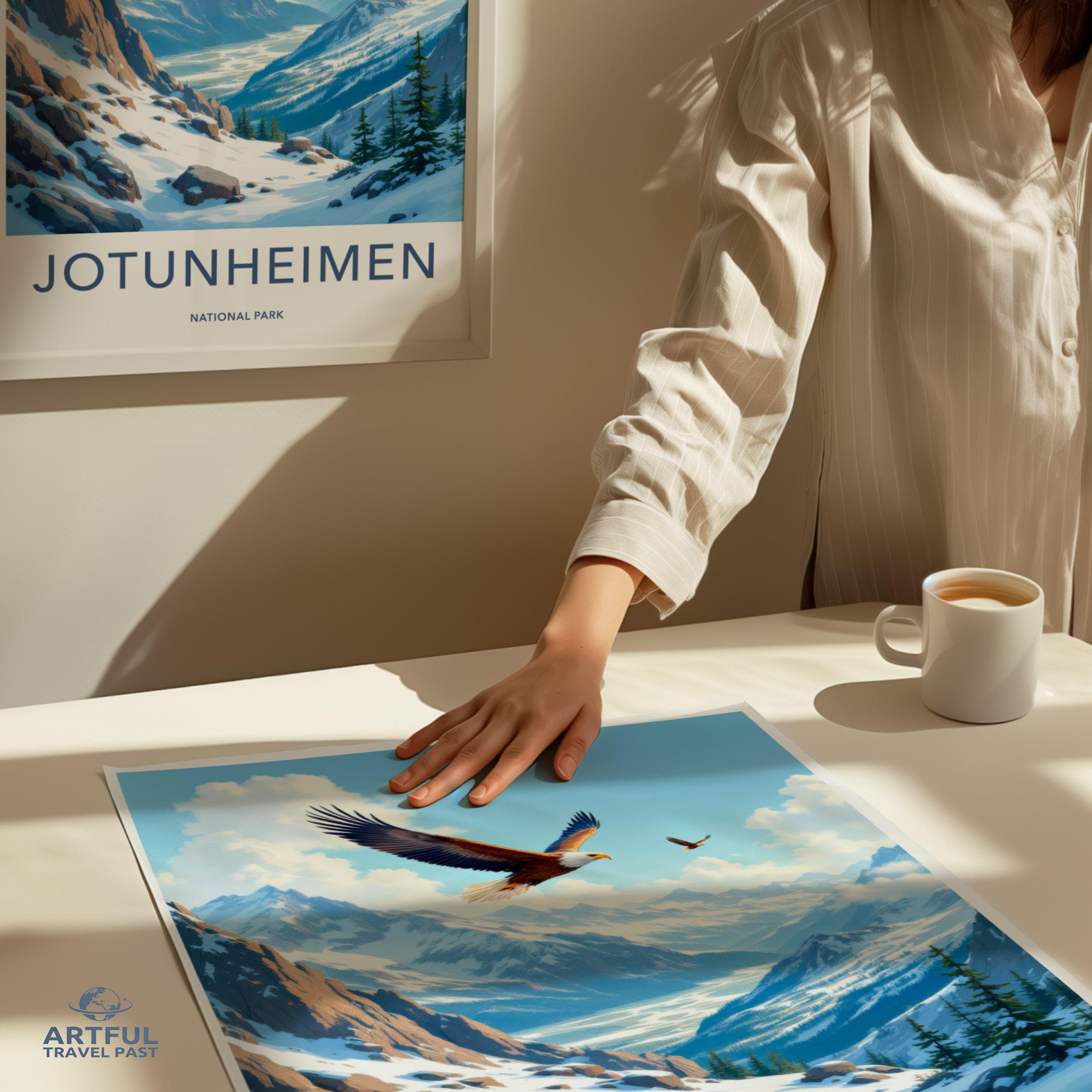 Jotunheimen National Park Poster | Norway Wall Art