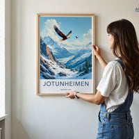 Jotunheimen National Park Poster | Norway Wall Art
