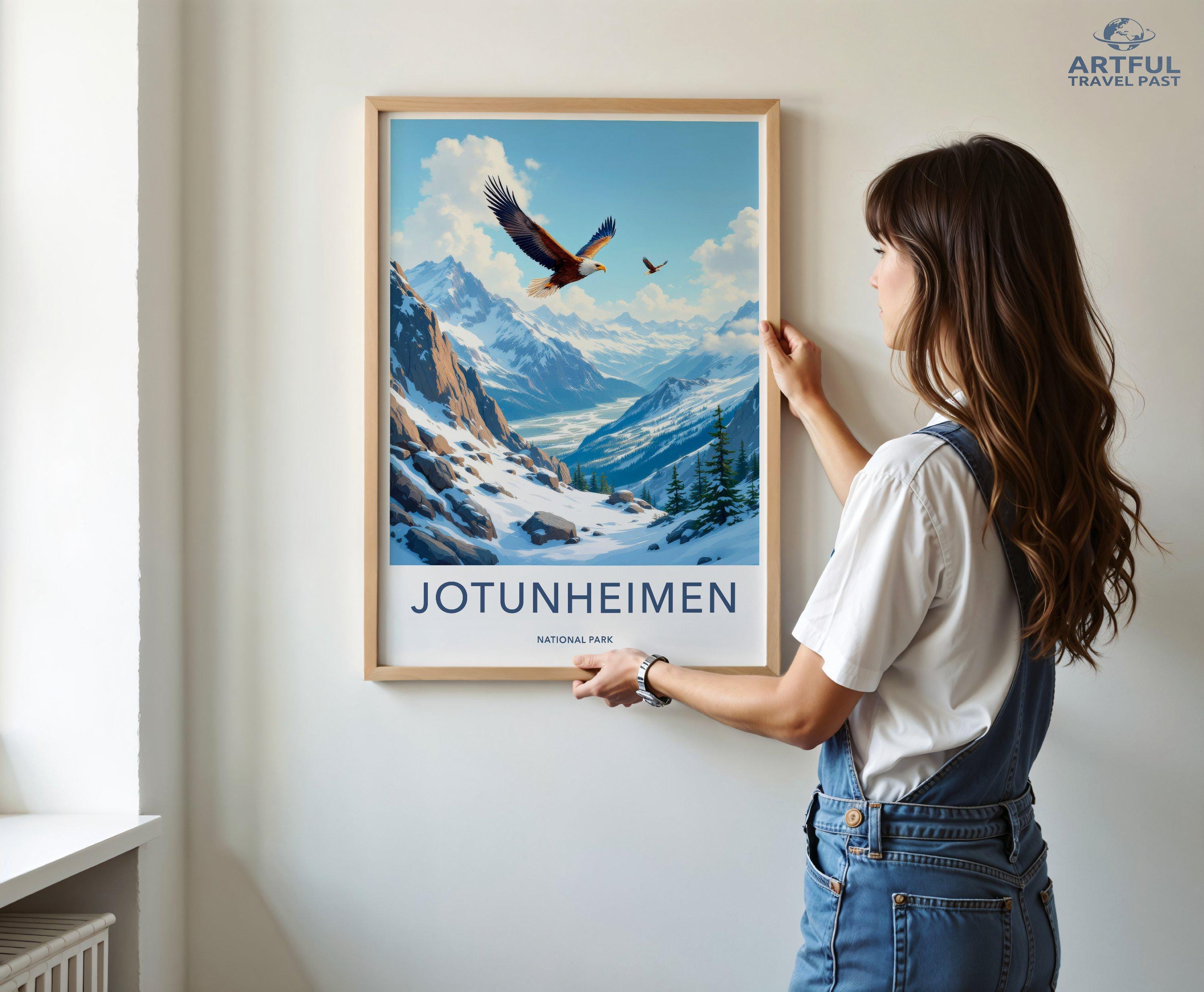 Jotunheimen National Park Poster | Norway Wall Art