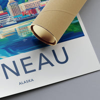 Juneau Poster - Alaska Wall Art
