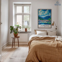 Juneau Poster - Alaska Wall Art