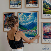 Juneau Poster - Alaska Wall Art