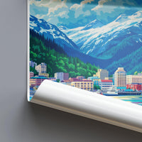 Juneau Poster - Alaska Wall Art