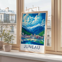 Juneau Poster - Alaska Wall Art