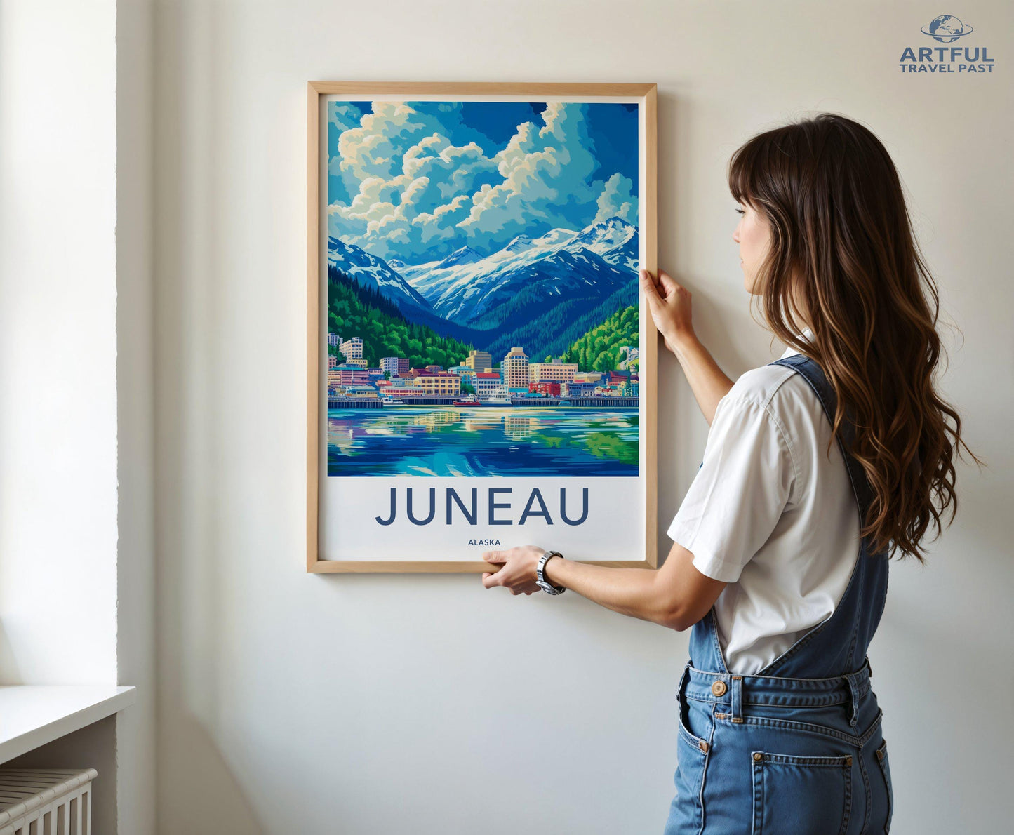 Juneau Poster - Alaska Wall Art