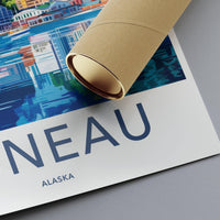 Juneau Poster - Alaska Wall Art