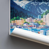 Juneau Poster - Alaska Wall Art