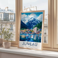 Juneau Poster - Alaska Wall Art