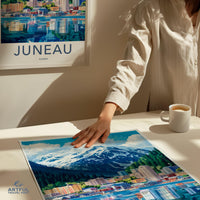 Juneau Poster - Alaska Wall Art