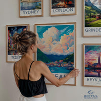 Juneau Poster - Alaska Wall Art