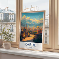 Kabul Poster - Afghanistan Wall Art