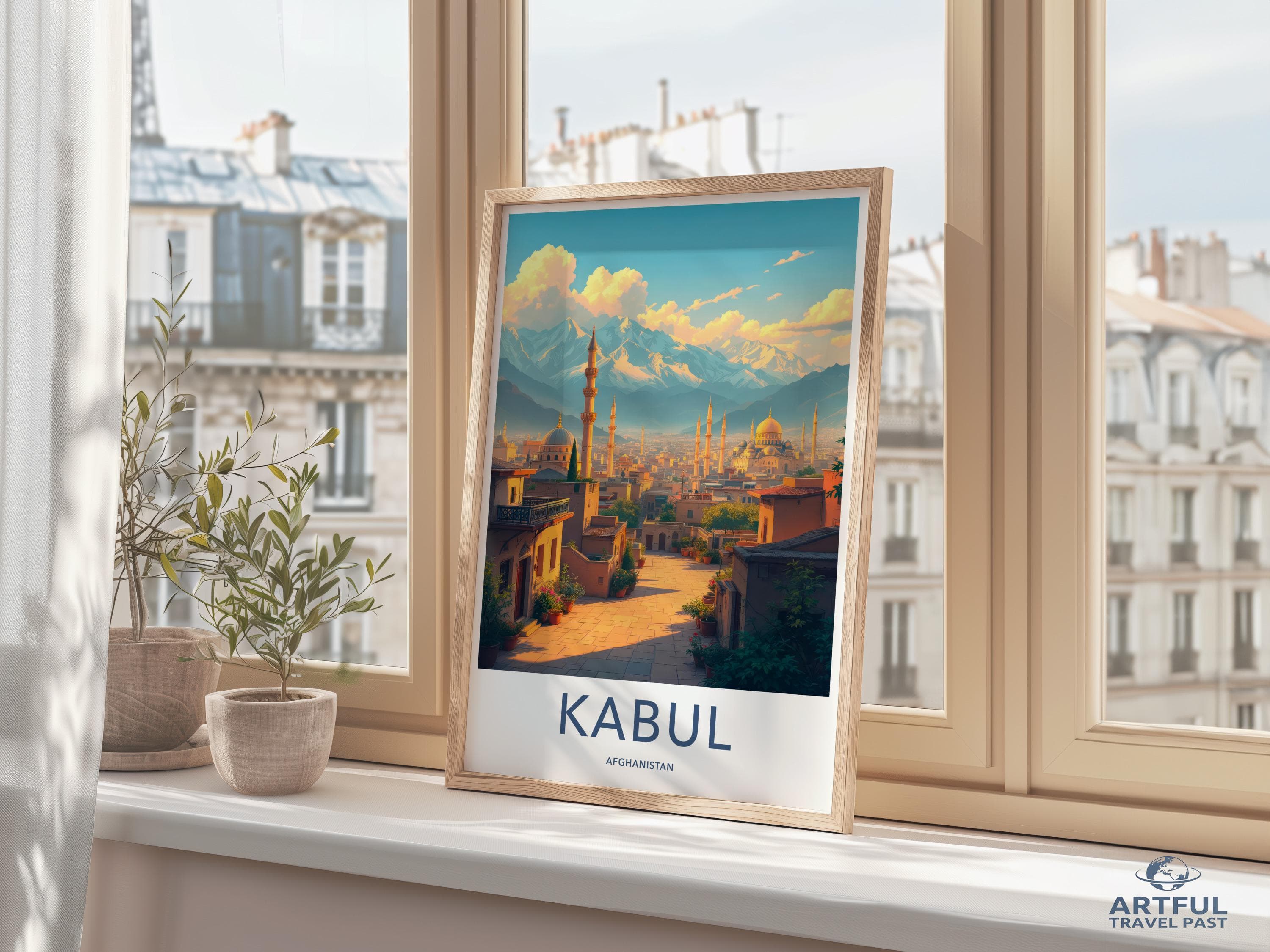 Kabul Poster - Afghanistan Wall Art