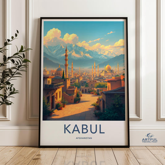 Kabul Poster - Afghanistan Wall Art