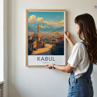 Kabul Poster - Afghanistan Wall Art