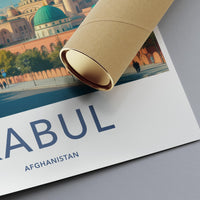 Kabul Poster - Afghanistan Wall Art