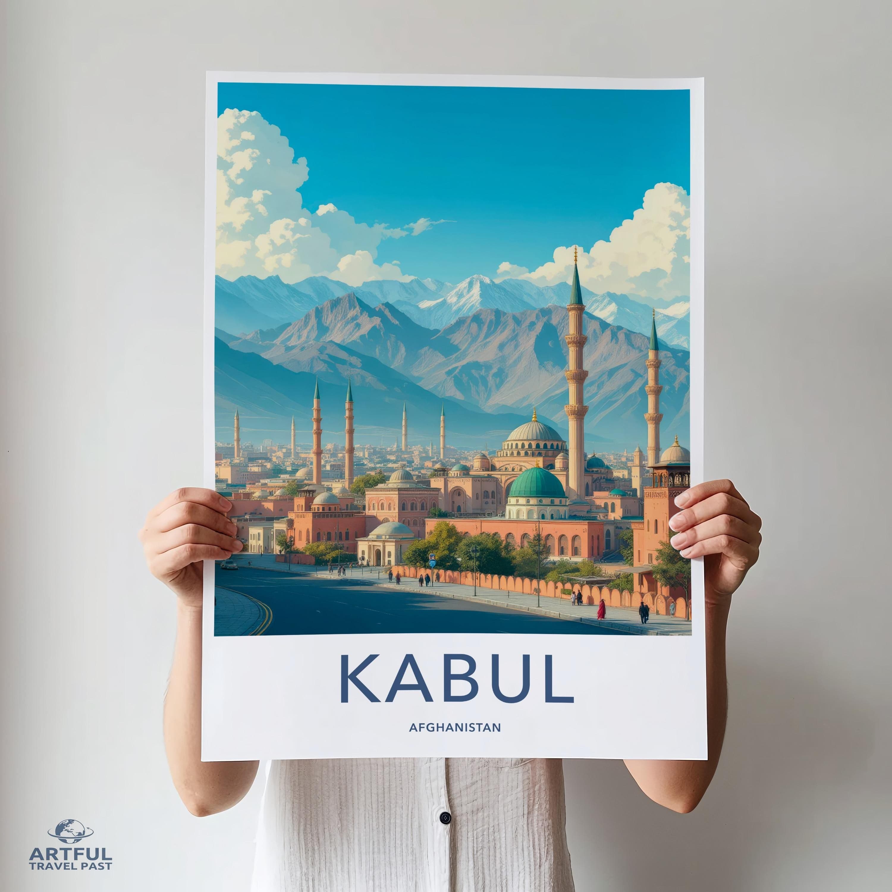 Kabul Poster - Afghanistan Wall Art