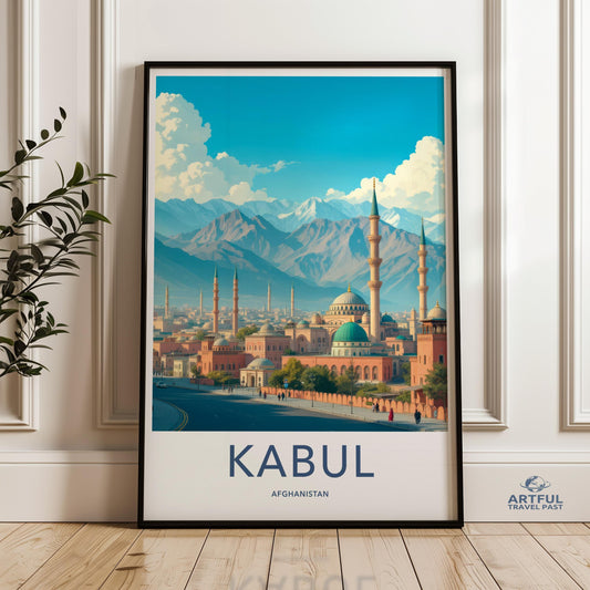 Kabul Poster - Afghanistan Wall Art