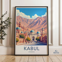 Kabul Poster - Afghanistan Wall Art